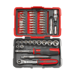 Coffret de douilles et accessoires ULTIMATE 1/4'', 44 pièces de chez KS Tools