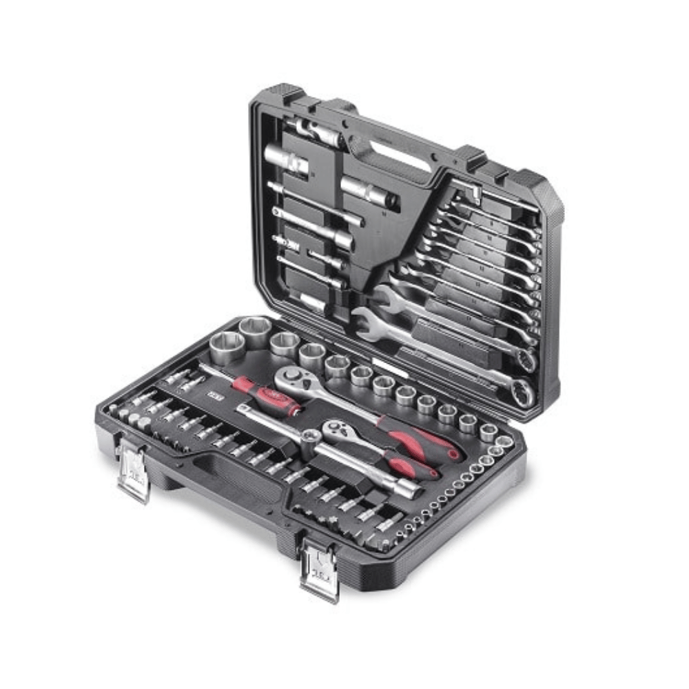Coffret de douilles 1/4" + 1/2" 82 pièces – TOOL FRANCE