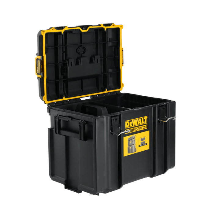 Vue de l'intérieur du Coffret TOUGHSYSTEM 2.0 DS400 60 L – DEWALT