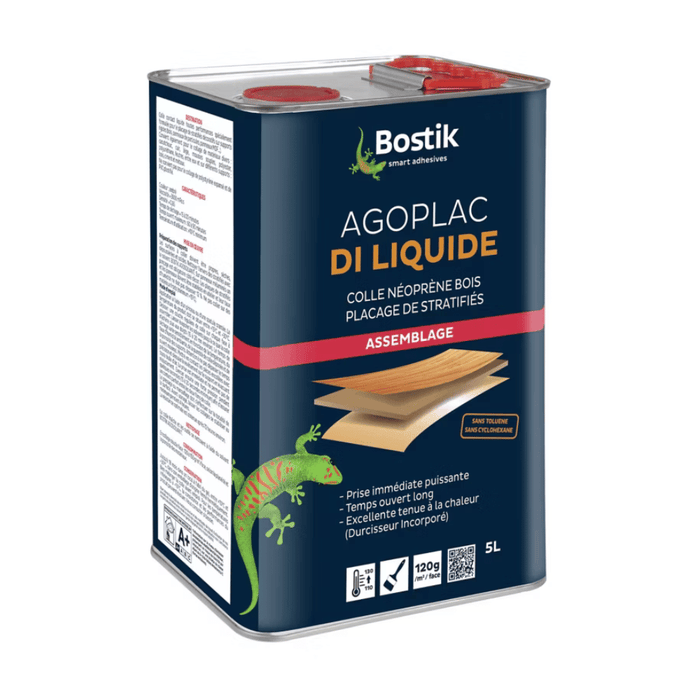 Colle contact AGOPLAC DI Liquide avec durcisseur incorporé – BOSTIK