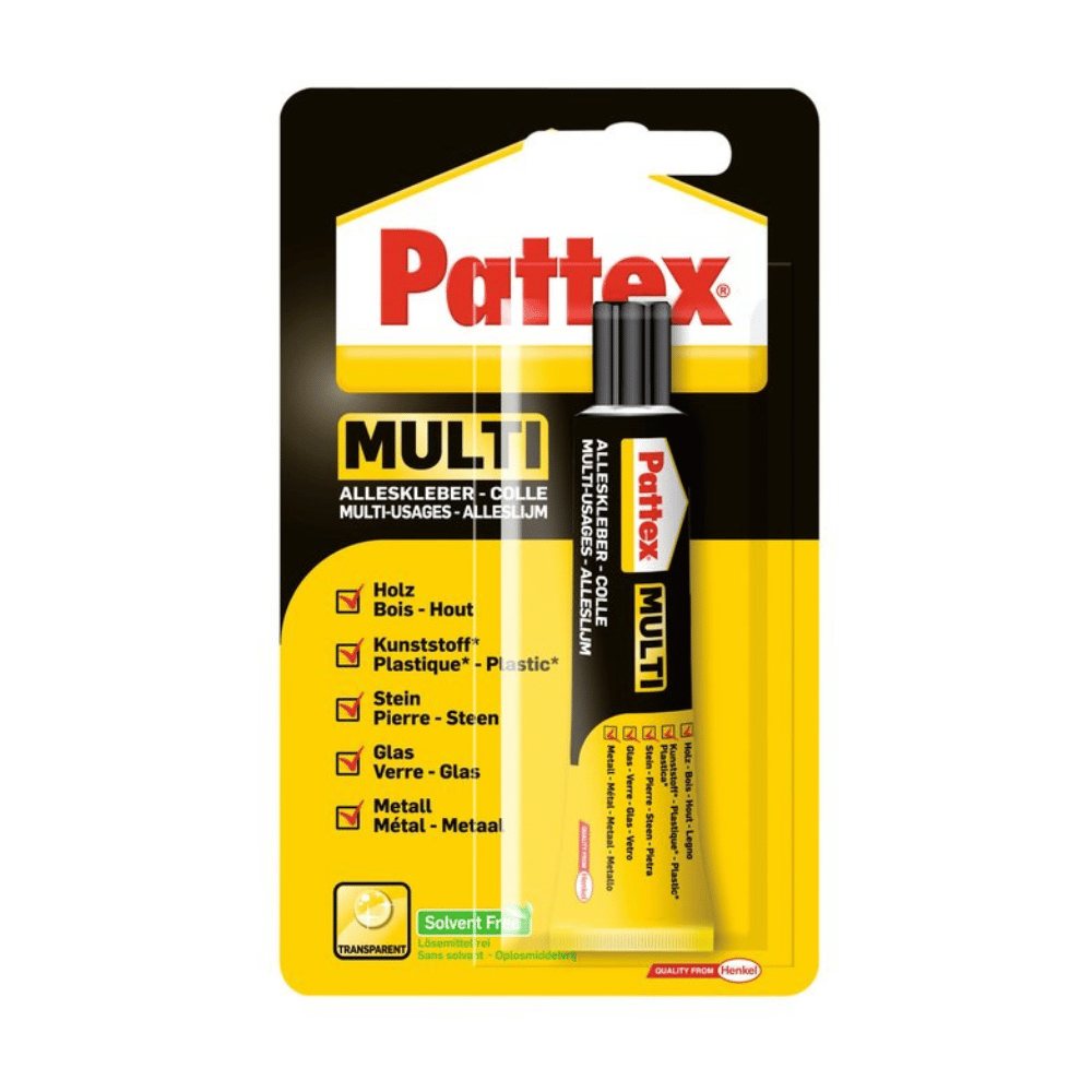 Colle multi-usages Pattex Multi transparente 20 g