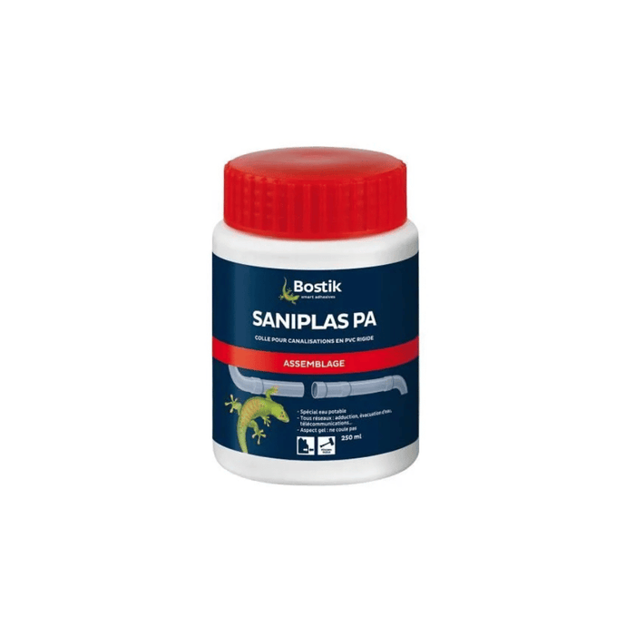 SANIPLAS PA – Colle PVC rigide pour canalisations – Bostik