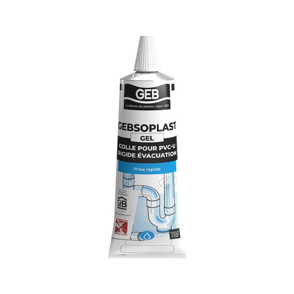 Colle PVC-U Gebsoplast Gel 125 ml – GEB