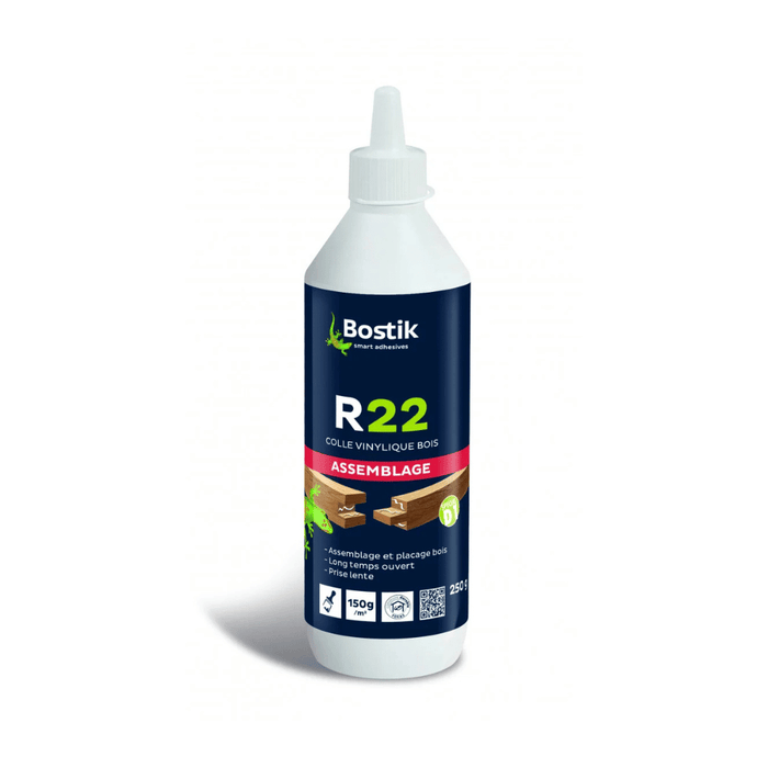 R22 – Colle vinylique bois D1 à prise lente – BOSTIK