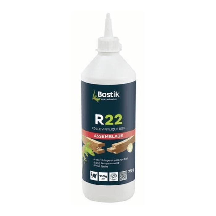 R22 – Colle vinylique bois D1 à prise lente – BOSTIK