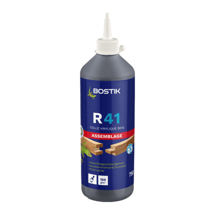 R41 – Colle vinylique bois D3 à prise rapide - BOSTIK