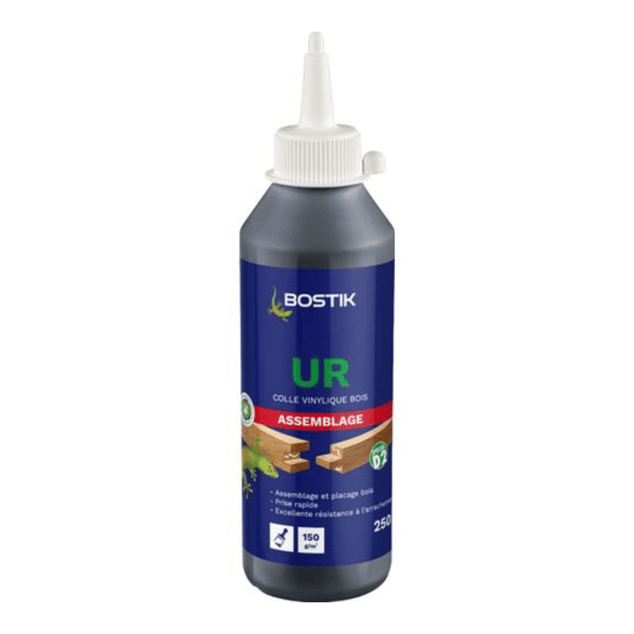 Colle vinylique bois UR D2 à prise rapide – BOSTIK