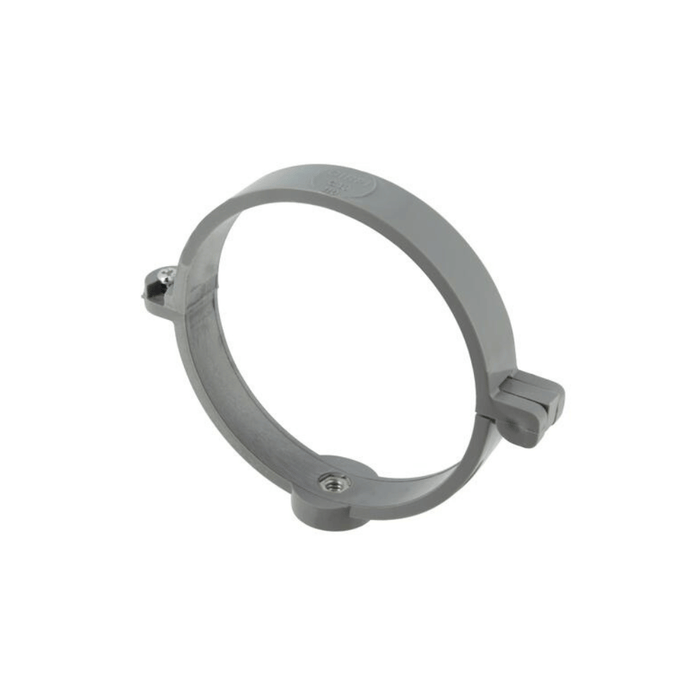 Collier à charnière GIRPI PVC évacuation Ø63 à Ø200 mm
