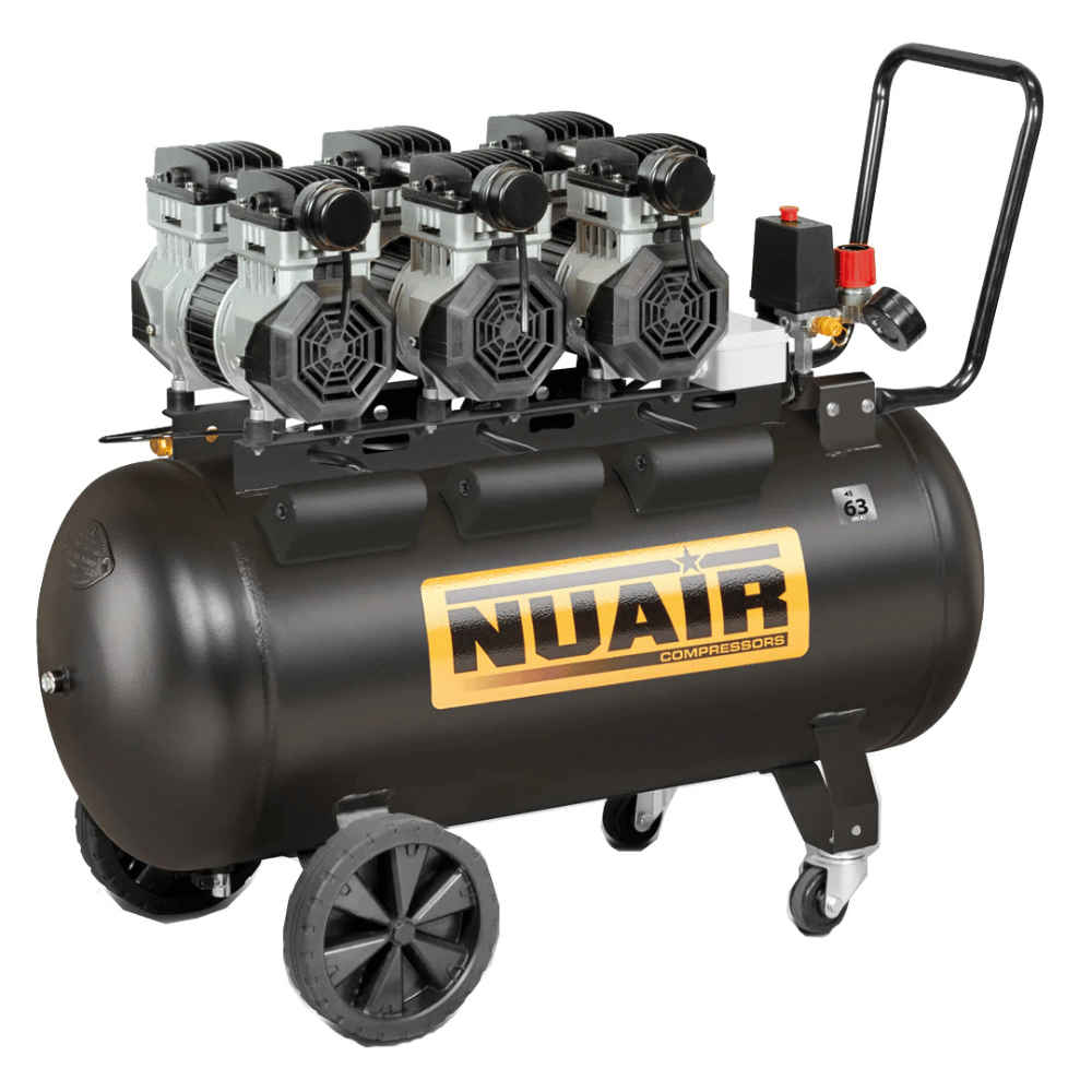 Compresseur silencieux sans huile SILTEK TB – 24 à 100 L – NUAIR