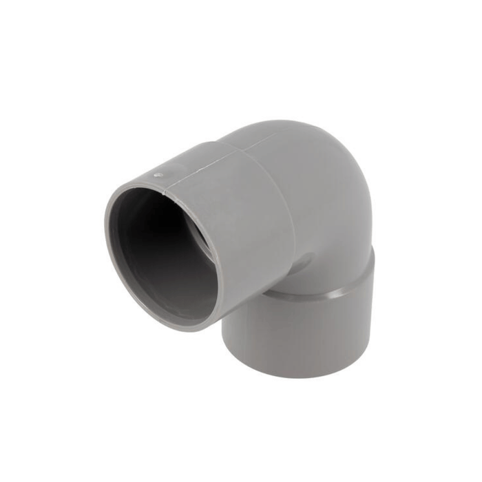 Coude MF 87°30 PVC évacuation GIRPI Ø32 à Ø315 mm