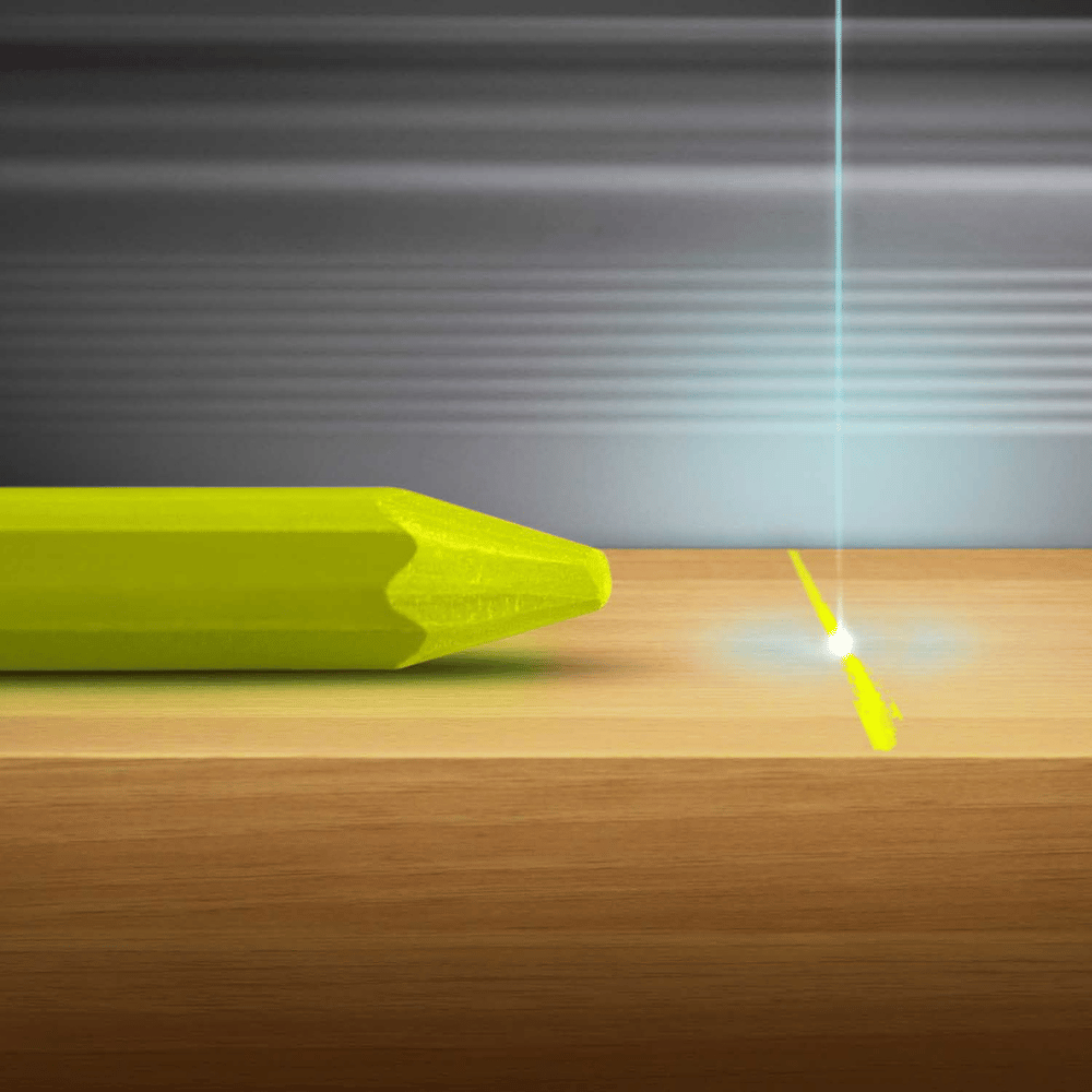 Application de la Craie jaune à l’huile luminescente PROFI 797 – LYRA