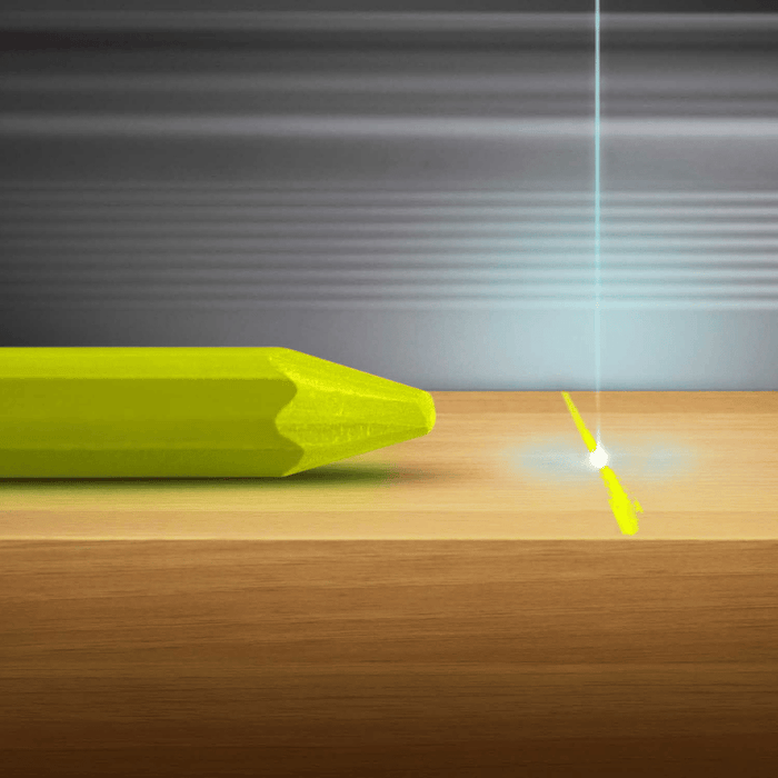 Application de la Craie jaune à l’huile luminescente PROFI 797 – LYRA