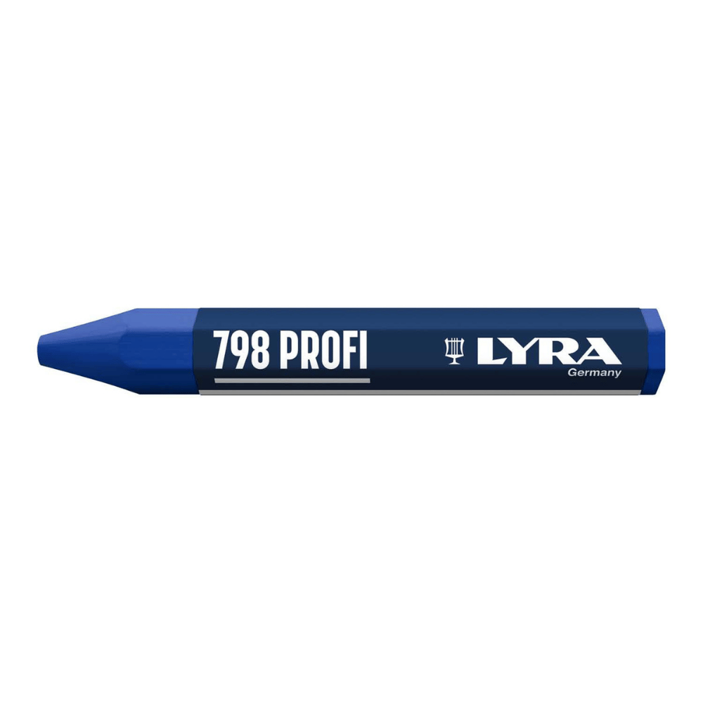 Craie bleu à la cire 798 PROFI 12 mm – LYRA
