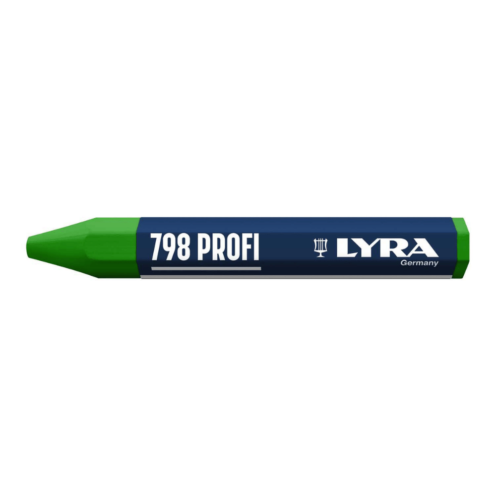 Craie vert à la cire 798 PROFI 12 mm – LYRA