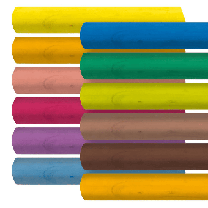 Craies couleurs industrielles carrées LYRA – boîte de 12
