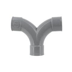 Culotte double FF 87°30 PVC GIRPI Ø32 à Ø50 mm