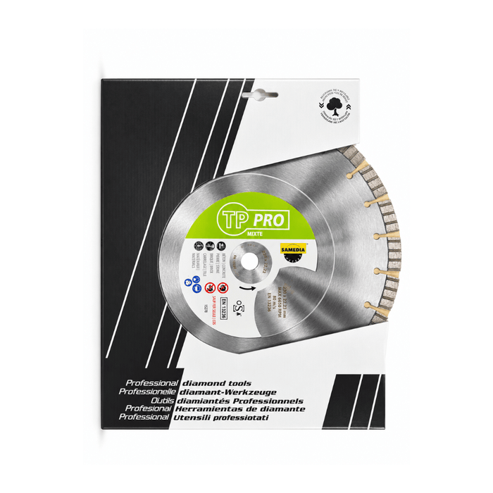 Disque diamant TP PRO MX-S Ø350 alésage 20 mm – SAMEDIA