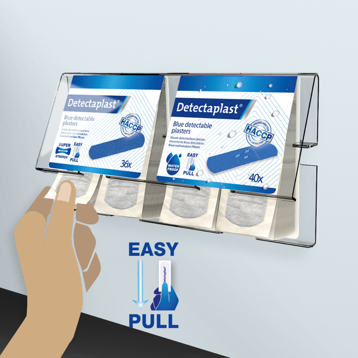 Distributeur pansements bleus Détectoplast FARMOR DIS 5610 PP