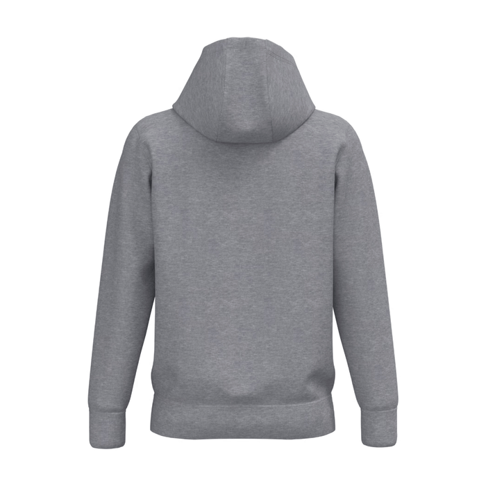 Vue de dos du Sweat-shirt à capuche homme Oxford Grey – Kariban