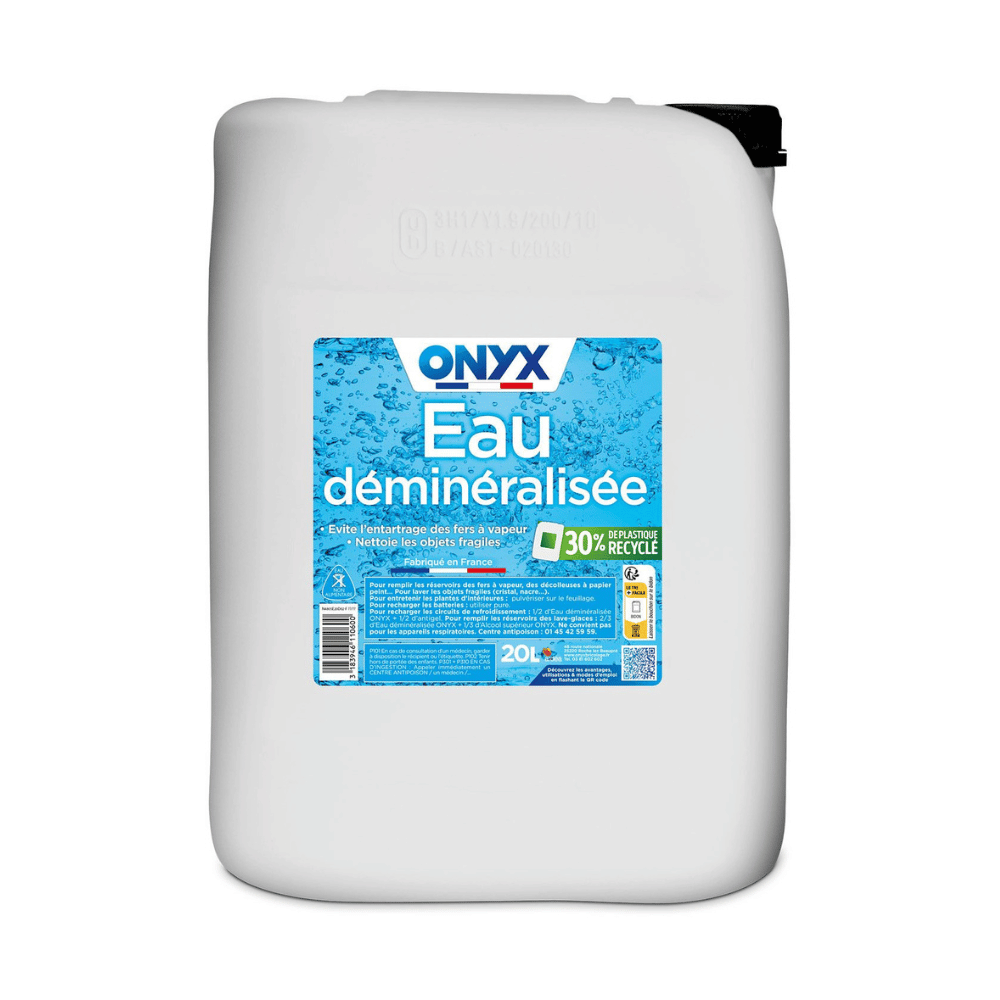 Eau déminéralisée 20 L – ONYX