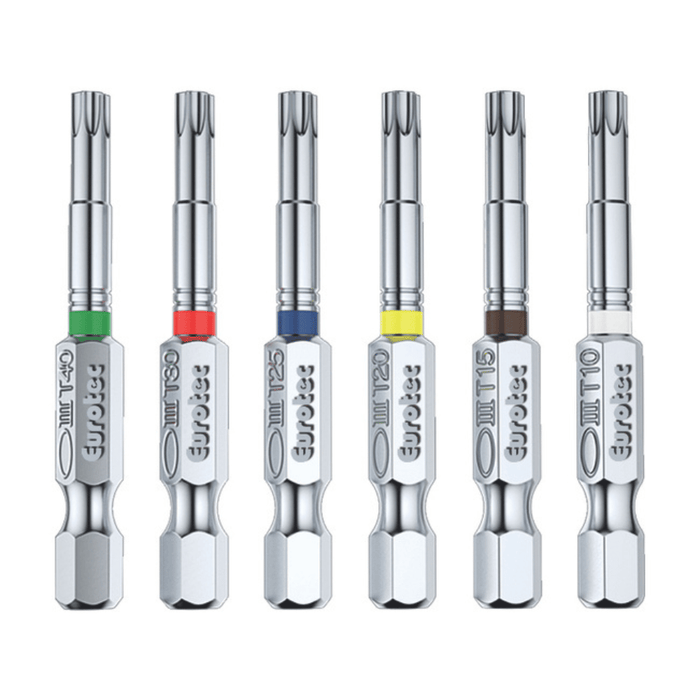 Embout long Torx TX 1/4" x 50 mm – EUROTEC