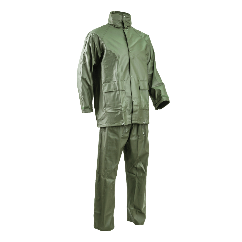 Ensemble de pluie PU SET vert MO50800 – Coverguard