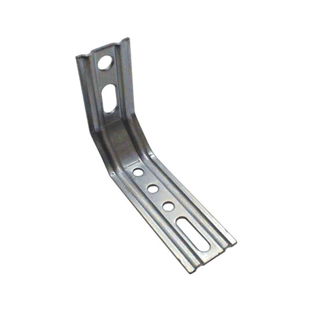 Équerre de menuiserie 3 pans galvanisée 85 à 145 mm - ING FIXATIONS