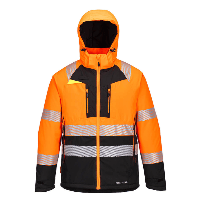 Veste haute visibilité hiver DX4 DX430 Orange/Noir – Portwest