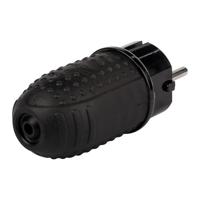 Fiche caoutchouc 2P+T 16 A IP44 mâle – DHOME