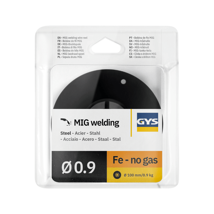 Fil fourré NO GAS GYS E71T-GS Ø0,9 mm – 0,9 kg