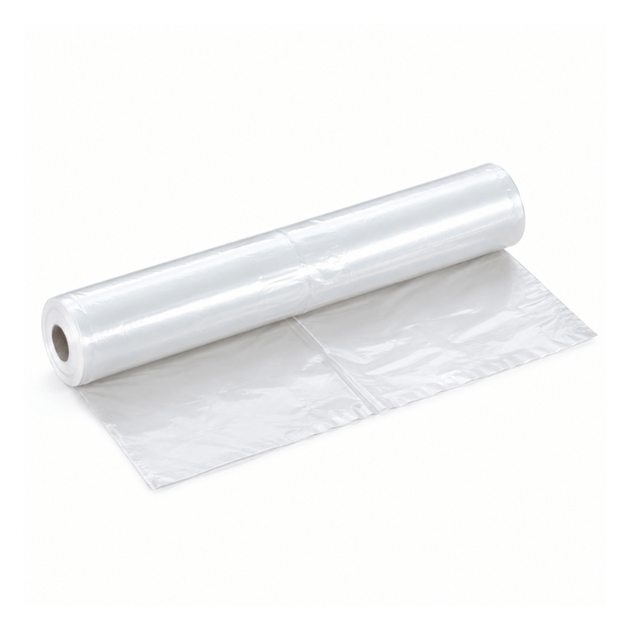 Film de protection polyéthylène 75 m² 3 × 25 m – Sacherie de Pantin