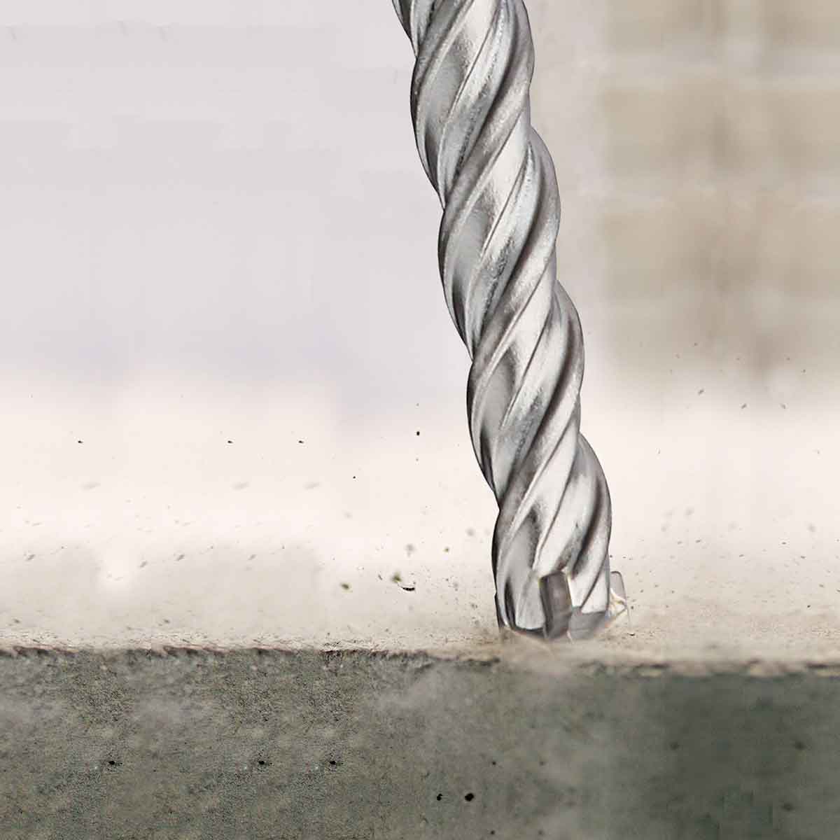 Foret béton 3 taillants Optima3 attachement cylindrique - DIAGER