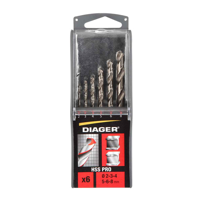 Foret métal Cobalt 5% - DIAGER
