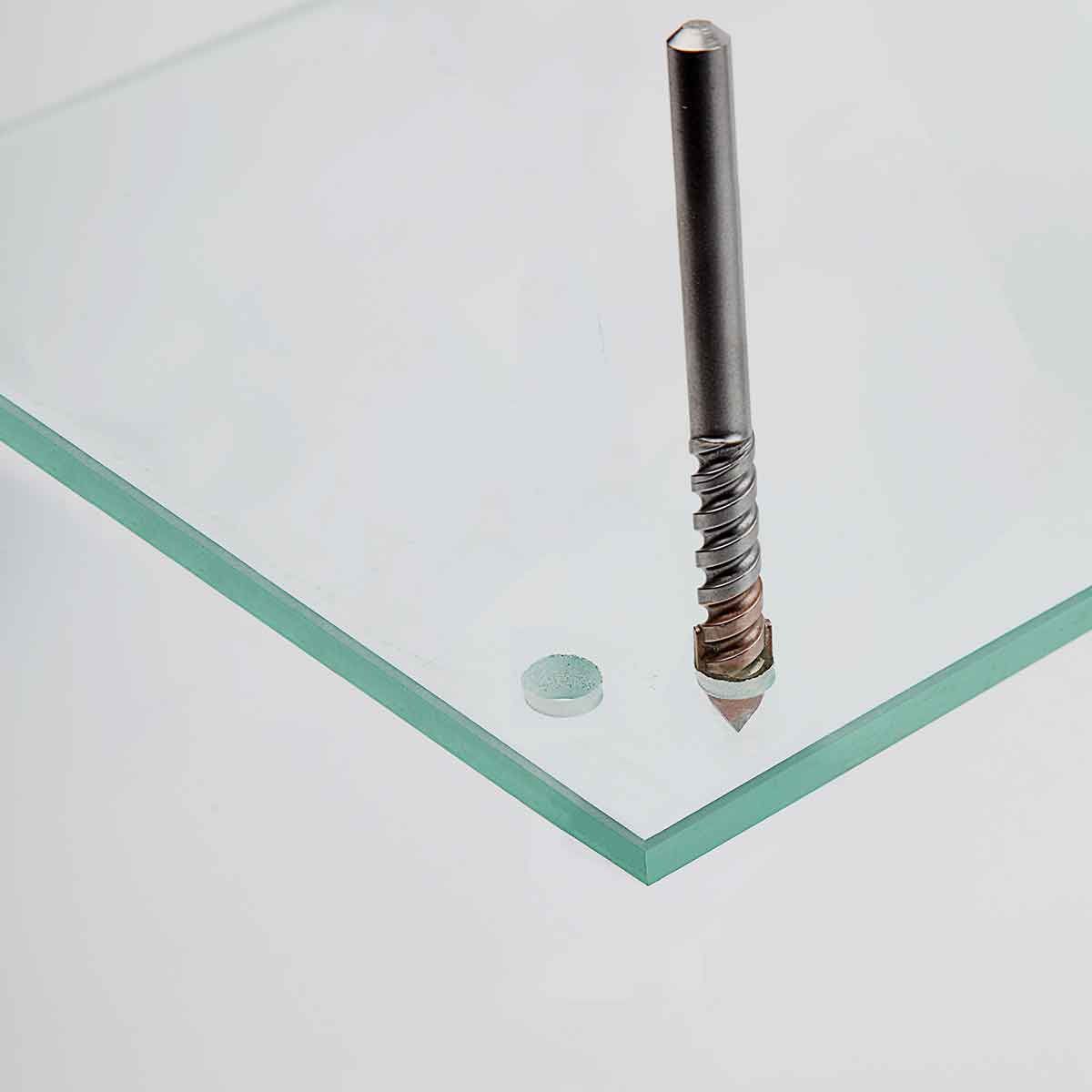 Foret verre et carrelage Ceratile attachement cylindrique - DIAGER