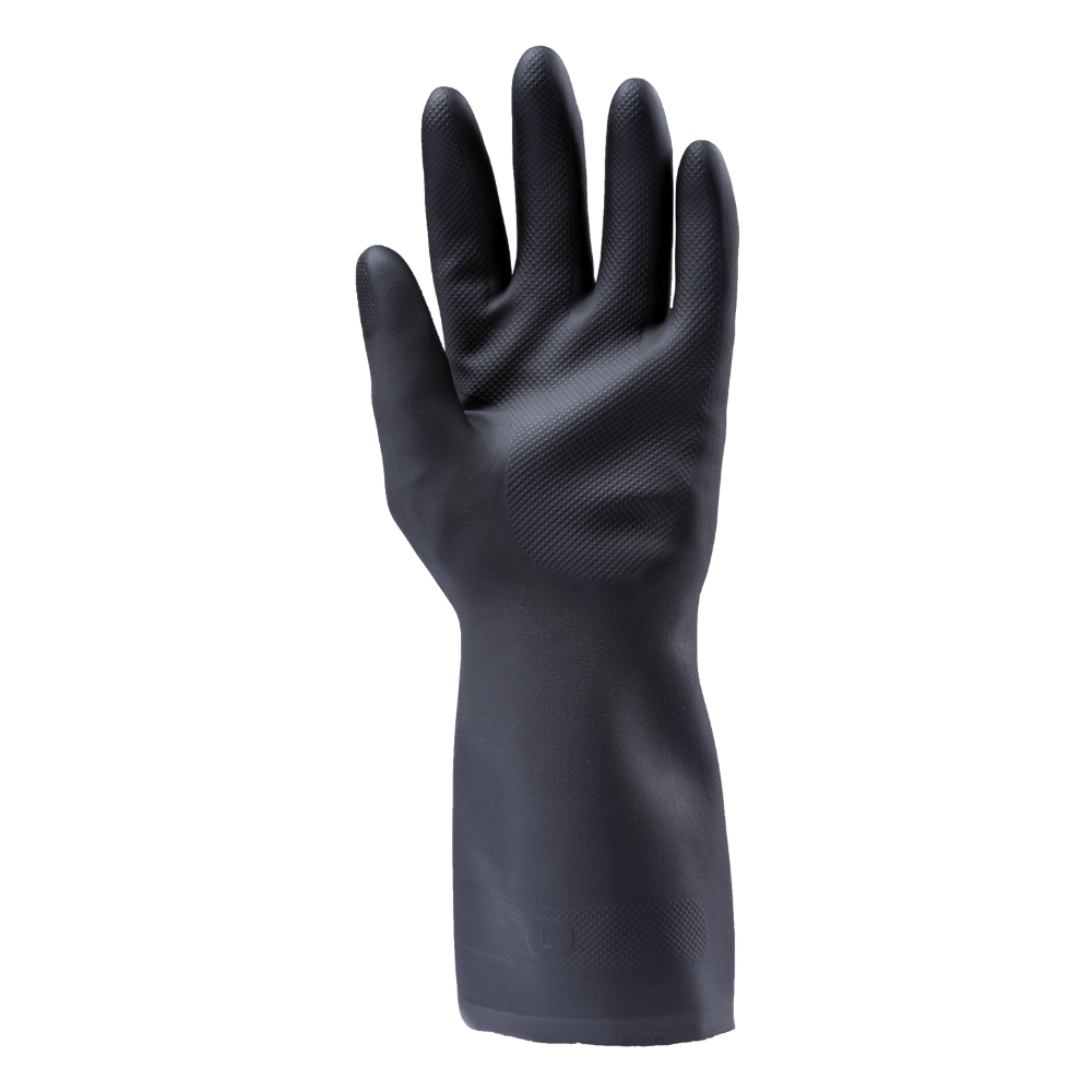 Vue de la paume du Gants chimiques néoprène EUROCHEM NE5310 – Coverguard