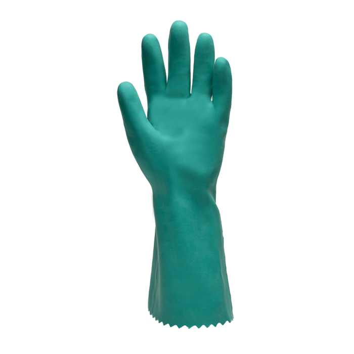 Vue de la paume des Gants chimiques EUROCHEM NI550 nitrile 35 cm – Coverguard