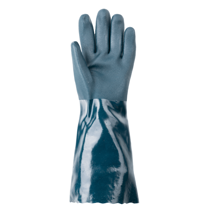 Vue de la paume des Gants chimiques PVC 40 cm EUROCHEM 3740 – Coverguard