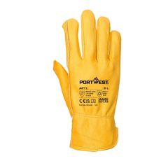 Gants Driver cuir hiver A271 bronze – Portwest