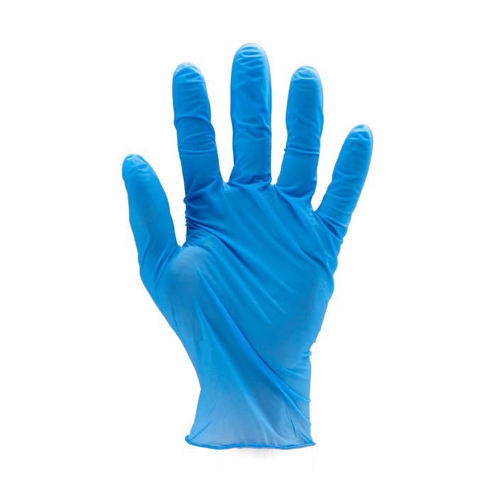 Gants jetables nitrile bleu EURO-ONE  Coverguard non poudrés