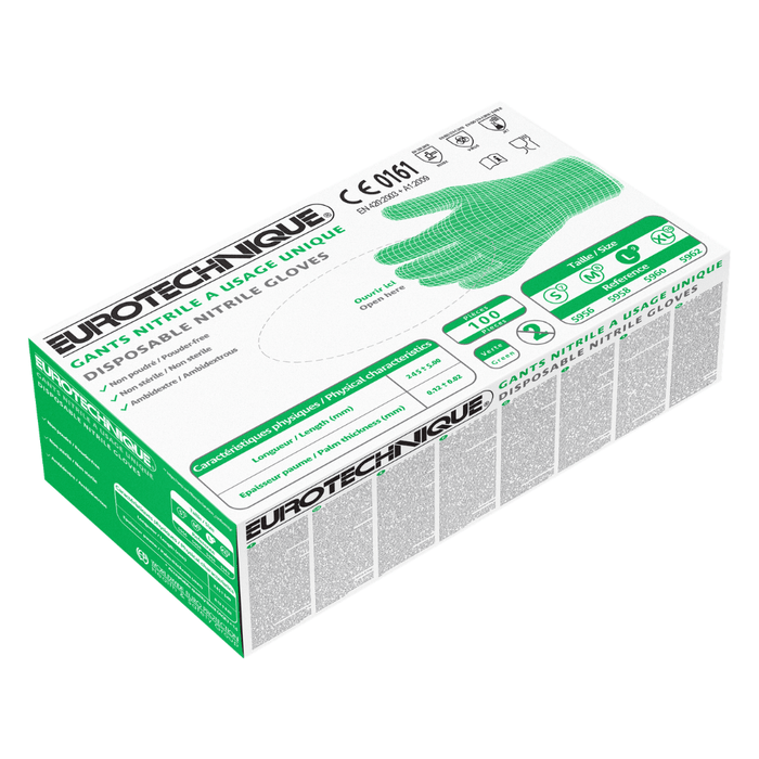 Gants nitrile renforcés EURO-ONE 5960 – Coverguard - Boite