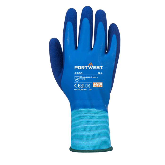 Gants Liquid Pro AP80 double enduction latex – Portwest