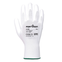 Gants enduits PU blancs A120 jauge 13 – Portwest