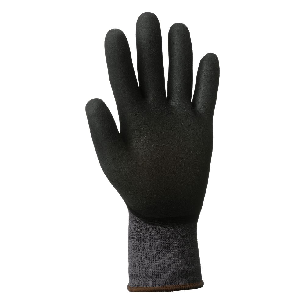 Vue de la paume du Gants nitrile EUROLITE 15N505 J15 – Coverguard