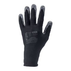Vue de dos du Gants nitrile EUROLITE 1NIBB J13 – Coverguard