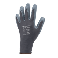 Gants nitrile EUROLITE 6240 J13 gris – Coverguard