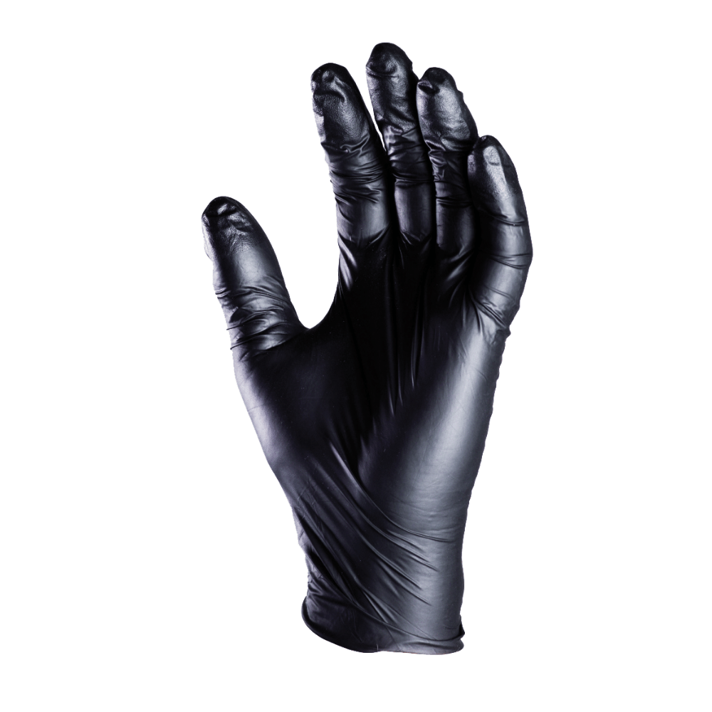 Gants nitrile noirs jetables EURO-ONE 45 Coverguard