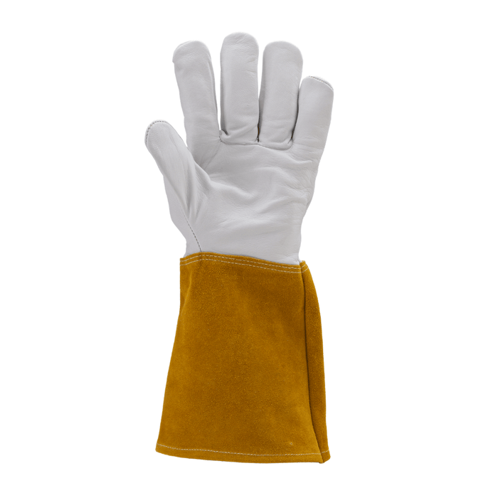 Vue de la paume des Gants TIG EUROWELD 100 cuir – Coverguard