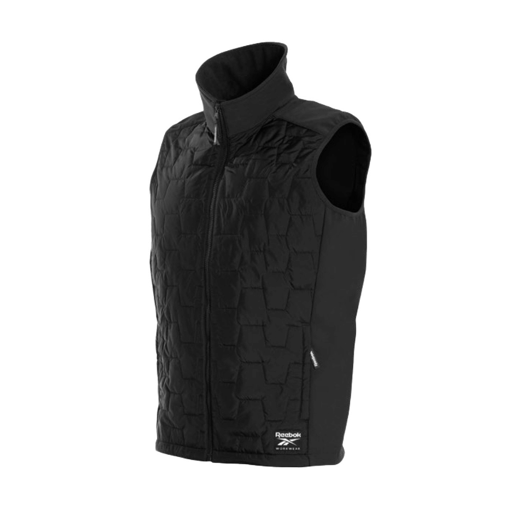 Gilet de travail matelassé stretch noir – Reebok Workwear