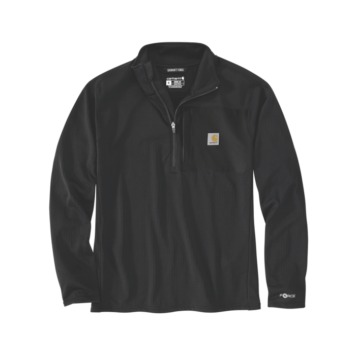 Haut Force Mock Neck Half-Zip 106423 - Noir – CARHARTT
