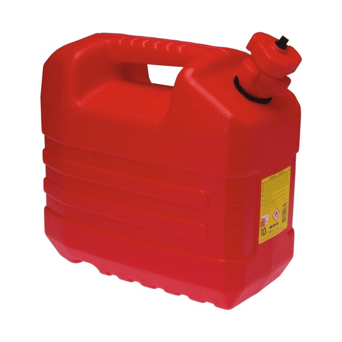 Jerrican hydrocarbures rouge 10 L avec bec – EDA